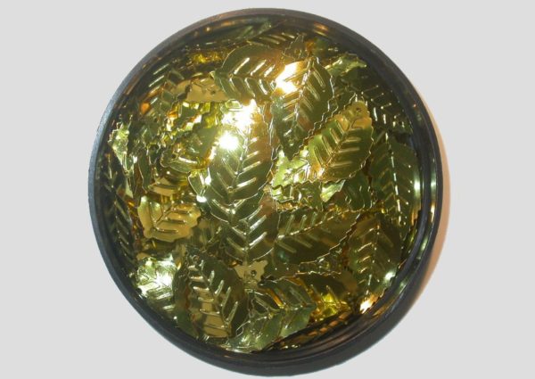 Leaf - 24mm - Gold Metallic - Price per gram