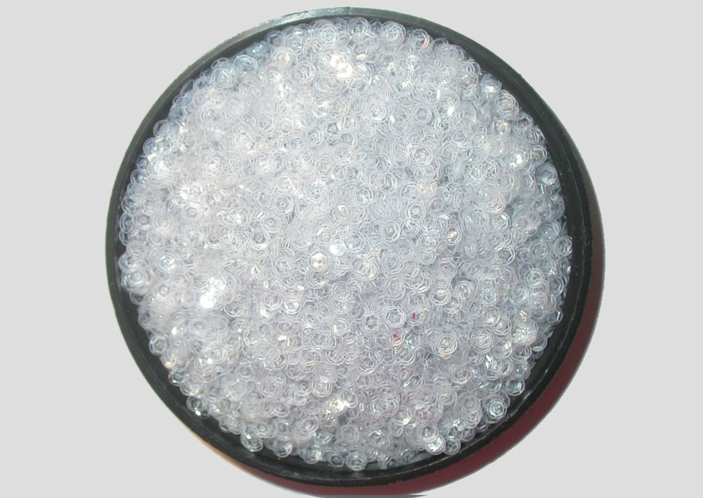 Cup Blue Ice Transparent Price per gram Bead, Trimming & Craft Co