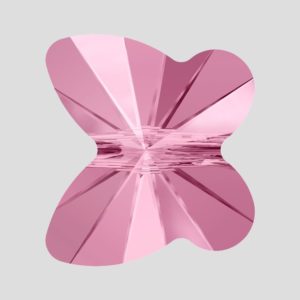 Butterfly - 6mm - Light Rose