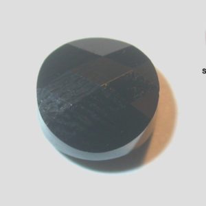 Mini Round - 8mm - Jet