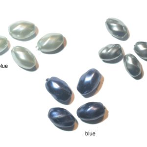 Twist Oval - 9 x 6mm - Assorted Colours