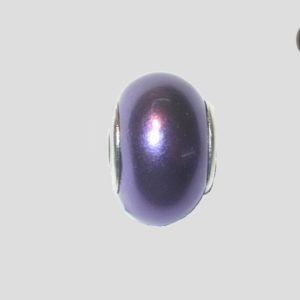 Shell Based Bead - 13mm - Purple