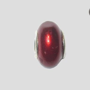Shell Based Bead - 13mm - Red