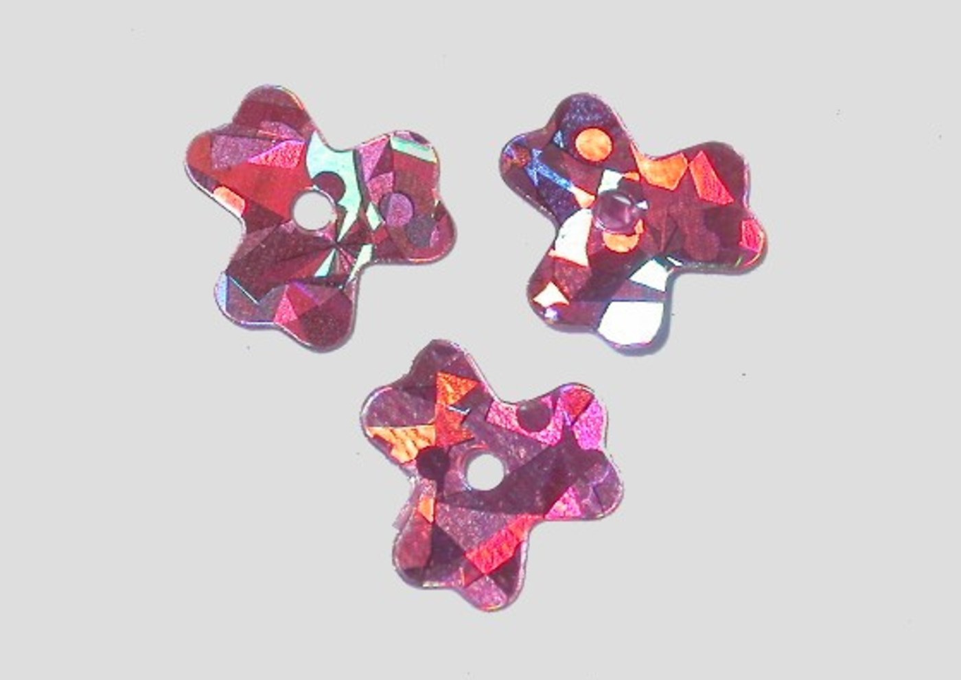 7mm Clover Pink Laser Price per gram Bead, Trimming & Craft Co