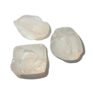 25 - 40mm Frosted Rough Cut Nugget - Rosaline