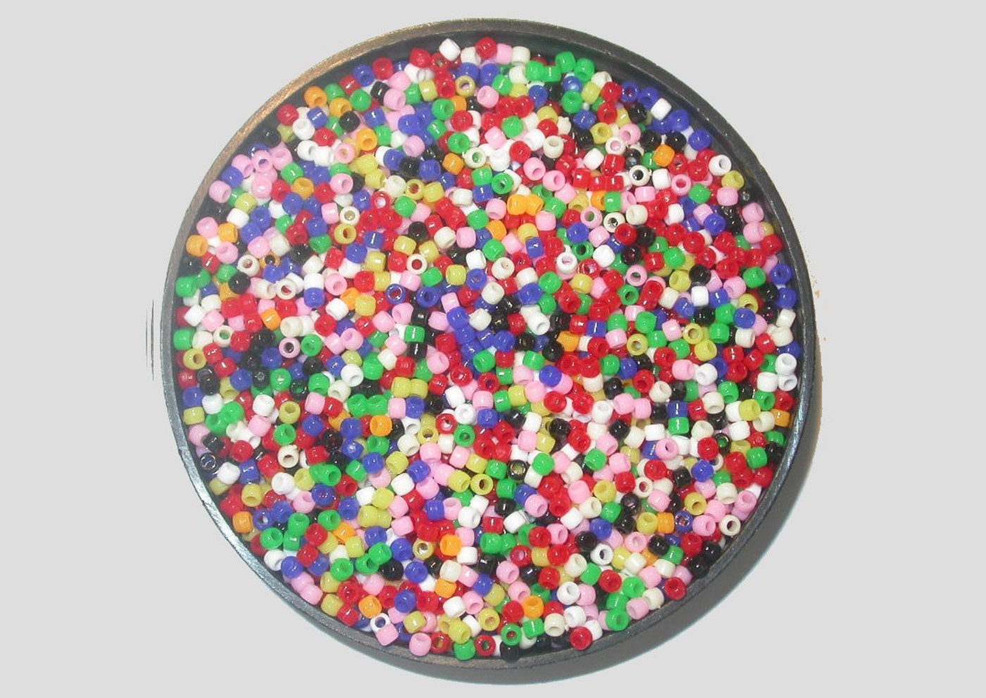 Plastic Seed Bead Opaque Mix Price per gram Bead, Trimming & Craft Co