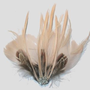Feather Pad / Crystal - Cream - 110 x 100mm