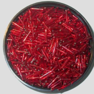 Red Silverlined - Twist - Price per gram - Czech Made