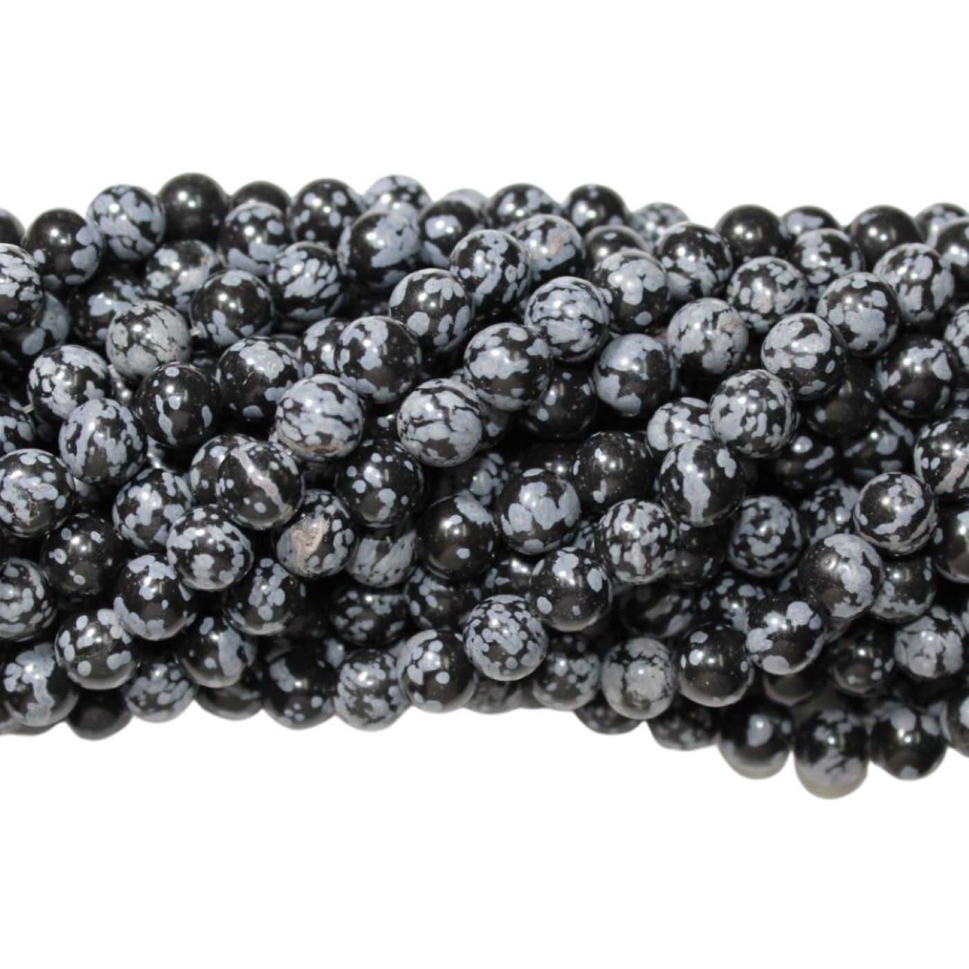 thumbnail image 2 of AAA Natural Rainbow Obsidian Gemstone Round Loose Beads – 15" Strand, 4mm-18mm 2 of 14