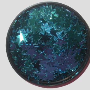 Star 12mm - Blue Metallic - Price per gram