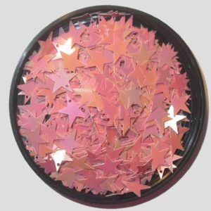 Star 12mm - Pink Opaque - Price per gram