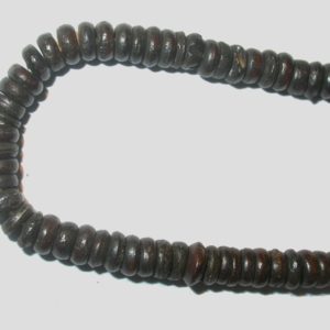 Spacer 5mm - 40cm Strand - Brown