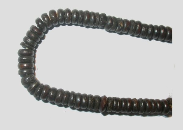 Spacer 5mm - 40cm Strand - Brown