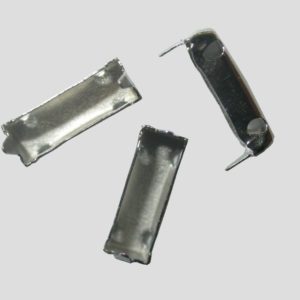 Claw - 3 x 7mm - Baguette - Nickel