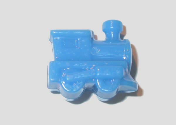 Train Bead - 25mm - Blue