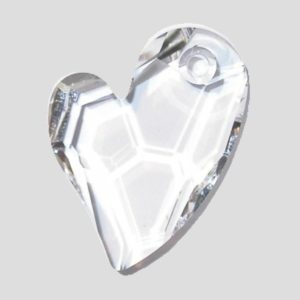 Devoted 2 U Heart - 27mm - Crystal