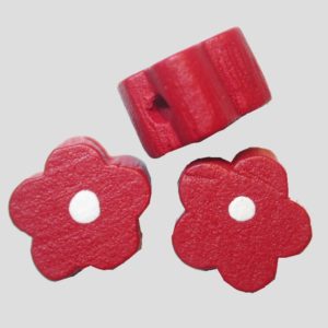 9 - 10mm Wood Flower - Click here to view colours