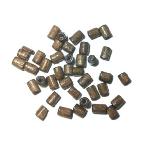 4 x 3mm Spacer - Brown - Price per gram
