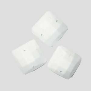 Square - 16mm - White