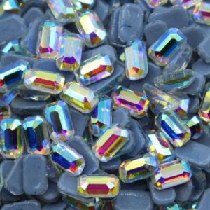 Baguette - 5 x 3mm - AB F - Heat Fix