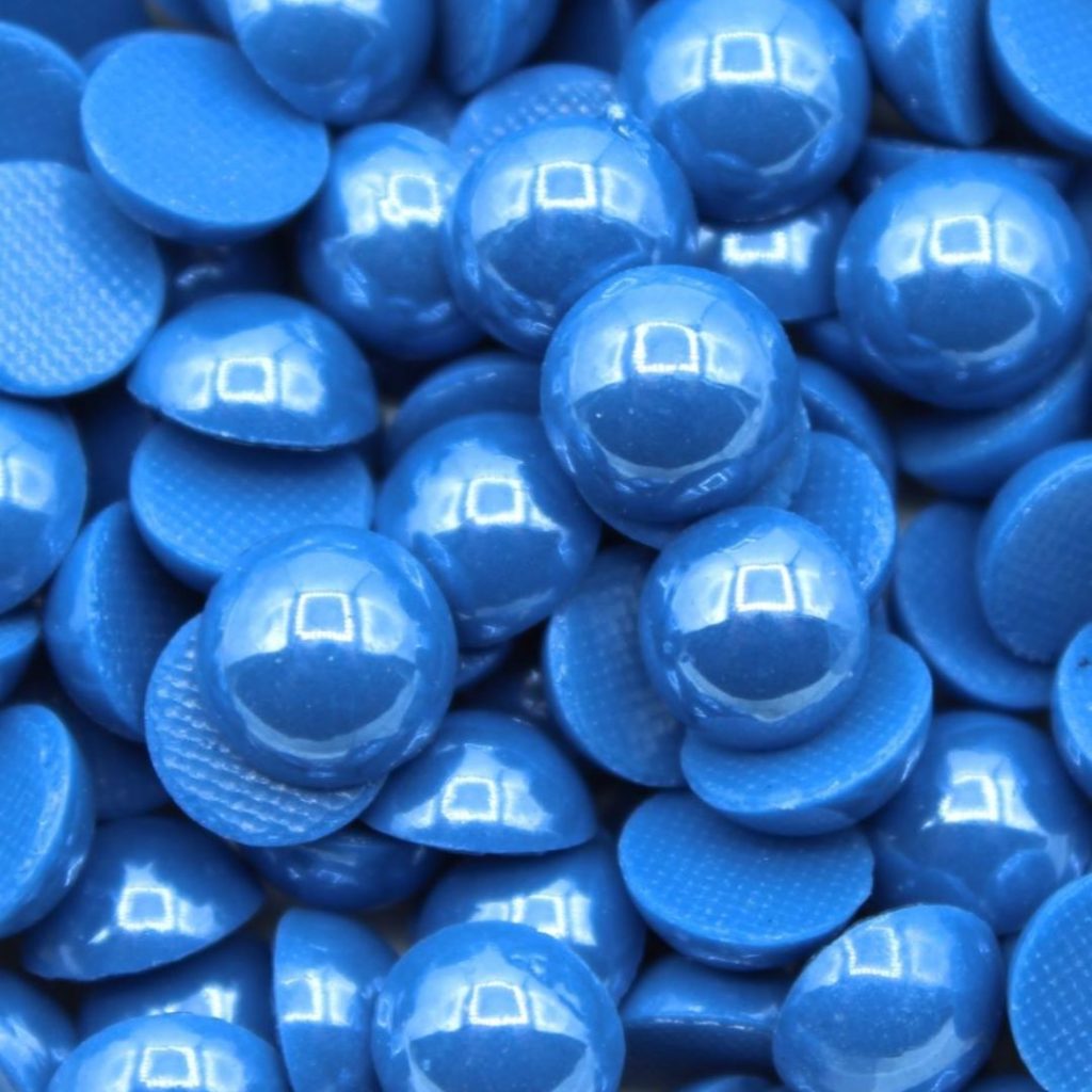 SS34 – 7.0mm – Heat Fix Cabochon – Blue – Bead, Trimming & Craft Co