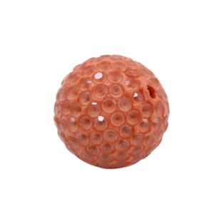 Mosaic Pave Bead - Round - 16mm - Orange