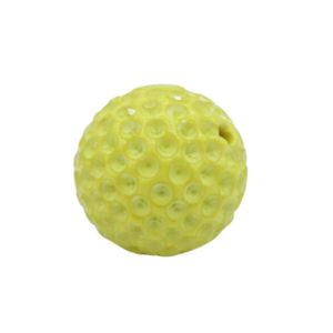 Mosaic Pave Bead - Round - 16mm - Yellow