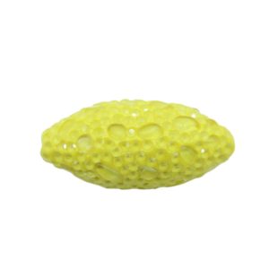 Mosaic Pave Bead - Oval - 32 x 15mm - Yellow