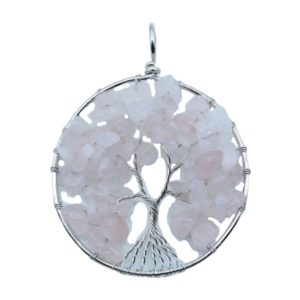 Tree Of Life - Rose Quartz - 50mm