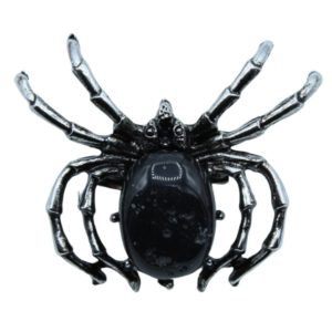 Spider Pendant / Brooch / Agate - 45mm