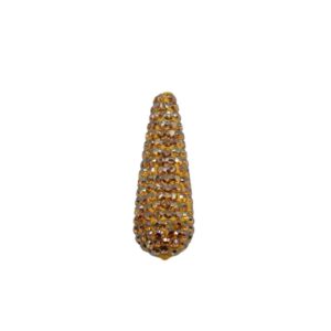 Crystal Pave Drop - 28mm - Copper