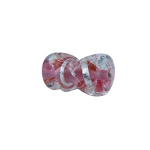 Czech Foil Twist – 15mm - Pink