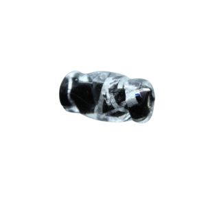 Czech Foil Twist – 15mm - Black