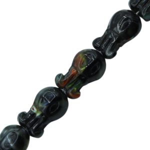Octopus – 13mm - 38cm Strand - Black