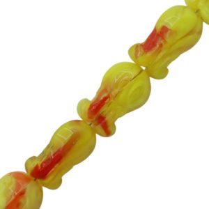 Octopus – 13mm - 38cm Strand - Yellow