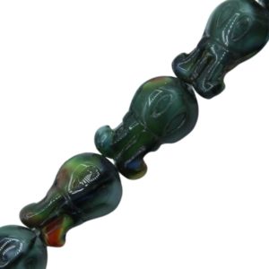 Octopus – 13mm - 38cm Strand - Green