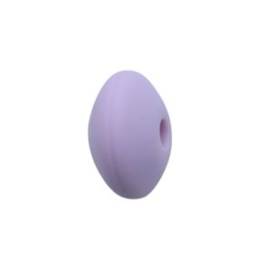 Silicone Spacer Bead - 12mm - Mauve