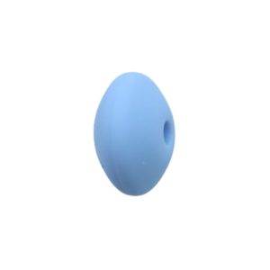 Silicone Spacer Bead - 12mm - Light Blue