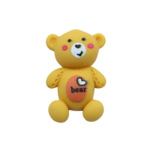 Teddy Bear - 26mm - Yellow