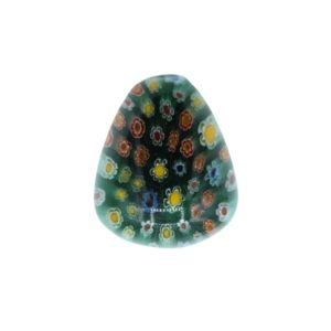 Millefiori Style – 30mm Drop – Green