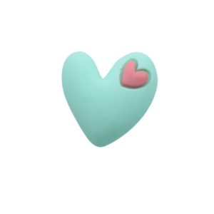 Heart - 20mm - Mint