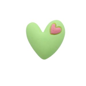 Heart - 20mm - Green