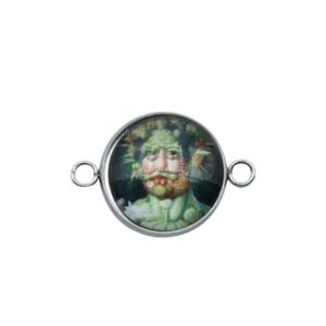 Picture Charm / Joiner – 18mm – Stainless Steel - I