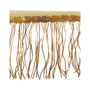 Sequin Fringe - 17cm - Gold 1 - Price per meter