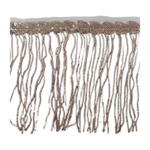 Sequin Fringe - 17cm - Gold - Price per meter