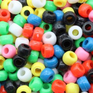 Pony Beads - 9mm - Mix Colour
