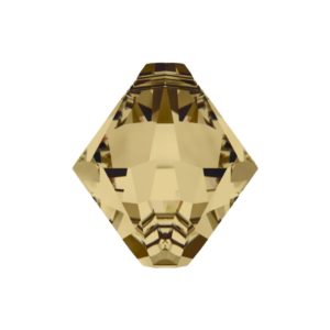 Swarovski 6301 – Bicone Pendant – 8mm – Lt Col Topaz
