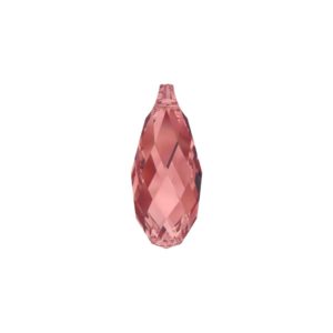 Swarovski 6010 – Briolette Pendant – 13 x 6.5mm – Padparadscha