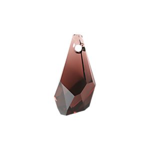 Swarovski 6015 – Polygon Drop – 13mm – Burgundy