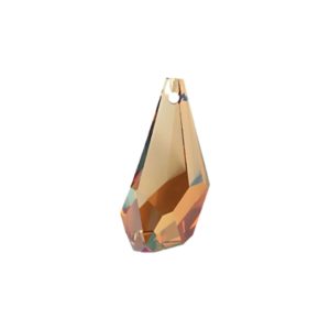 Swarovski 6015 – Polygon Drop – 21mm – Copper
